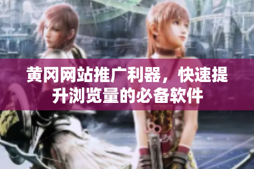 黄冈网站推广利器，快速提升浏览量的必备软件