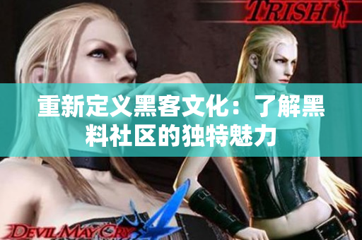 重新定义黑客文化：了解黑料社区的独特魅力