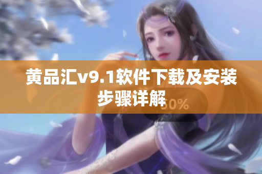 黄品汇v9.1软件下载及安装步骤详解
