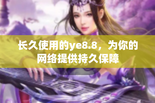 长久使用的ye8.8，为你的网络提供持久保障