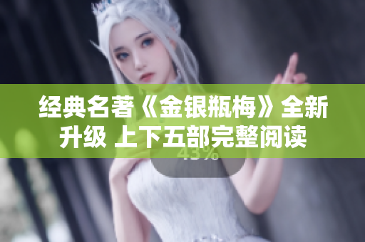 经典名著《金银瓶梅》全新升级 上下五部完整阅读