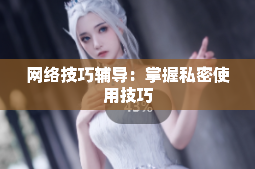 网络技巧辅导：掌握私密使用技巧