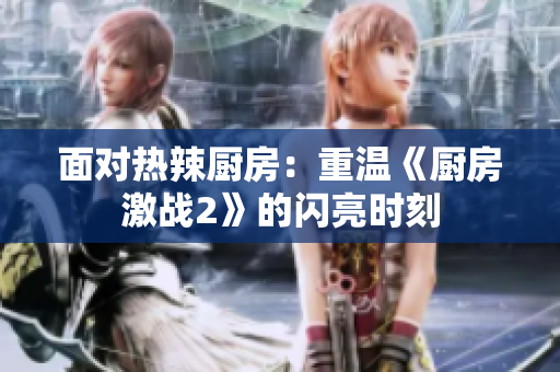 面对热辣厨房：重温《厨房激战2》的闪亮时刻
