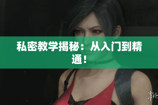 私密教学揭秘：从入门到精通！