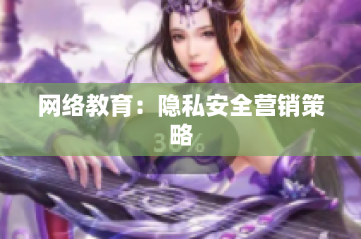 网络教育：隐私安全营销策略