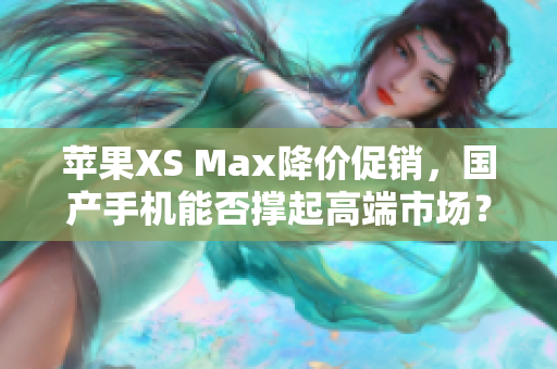 苹果XS Max降价促销，国产手机能否撑起高端市场？