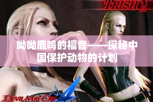 呦呦鹿鸣的福音——探秘中国保护动物的计划