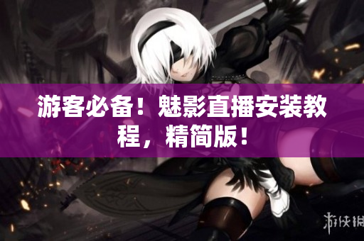 游客必备！魅影直播安装教程，精简版！