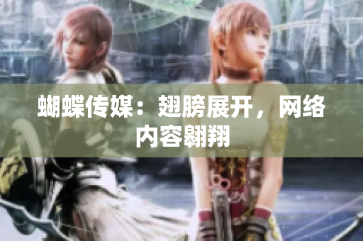 蝴蝶传媒：翅膀展开，网络内容翱翔