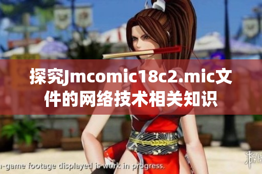 探究Jmcomic18c2.mic文件的网络技术相关知识