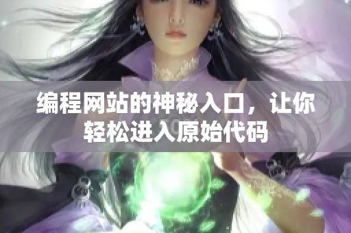 编程网站的神秘入口，让你轻松进入原始代码