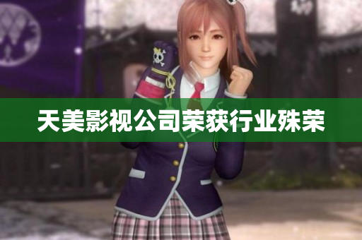 天美影视公司荣获行业殊荣