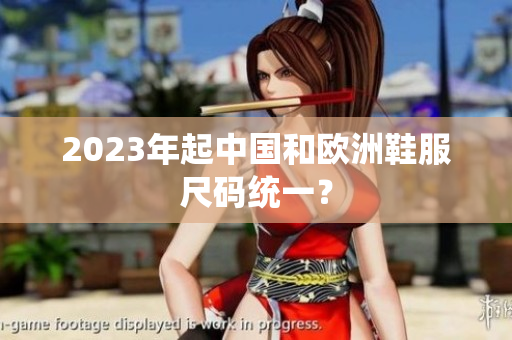 2023年起中国和欧洲鞋服尺码统一？
