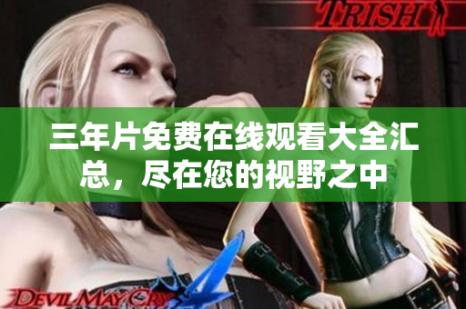 三年片免费在线观看大全汇总，尽在您的视野之中