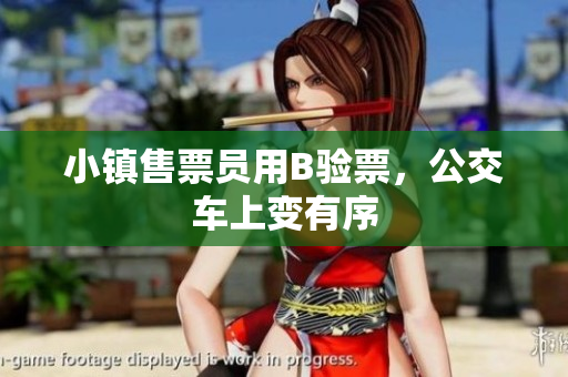 小镇售票员用B验票，公交车上变有序