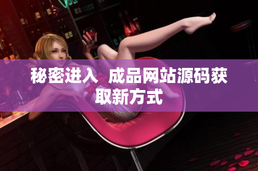 秘密进入  成品网站源码获取新方式