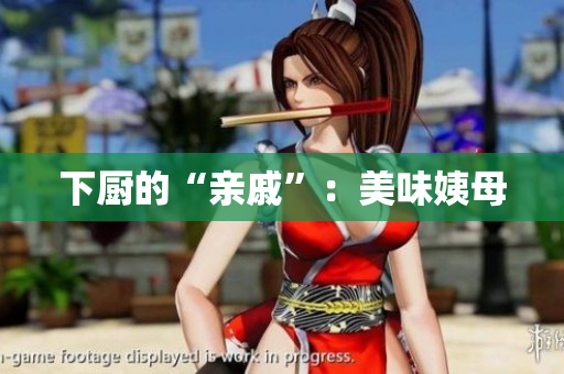 下厨的“亲戚”：美味姨母