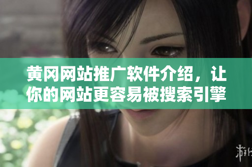 黄冈网站推广软件介绍，让你的网站更容易被搜索引擎发现
