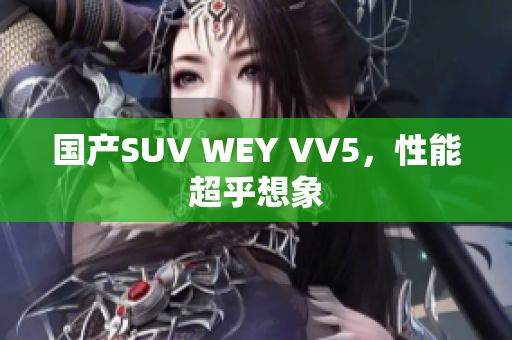 国产SUV WEY VV5，性能超乎想象