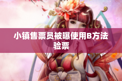 小镇售票员被曝使用B方法验票