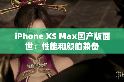 iPhone XS Max国产版面世：性能和颜值兼备