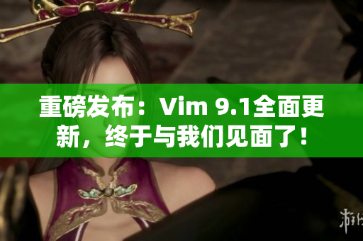 重磅发布：Vim 9.1全面更新，终于与我们见面了！