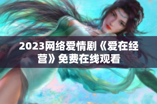 2023网络爱情剧《爱在经营》免费在线观看