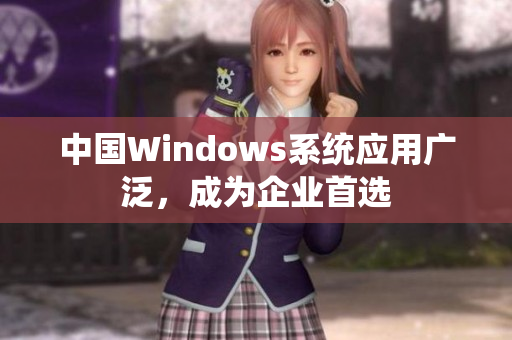 中国Windows系统应用广泛，成为企业首选