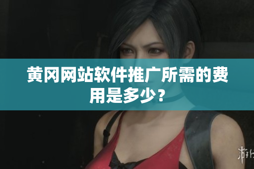 黄冈网站软件推广所需的费用是多少？