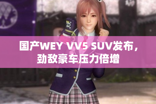 国产WEY VV5 SUV发布，劲敌豪车压力倍增