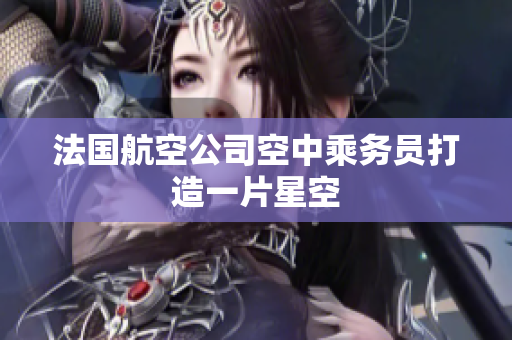 法国航空公司空中乘务员打造一片星空