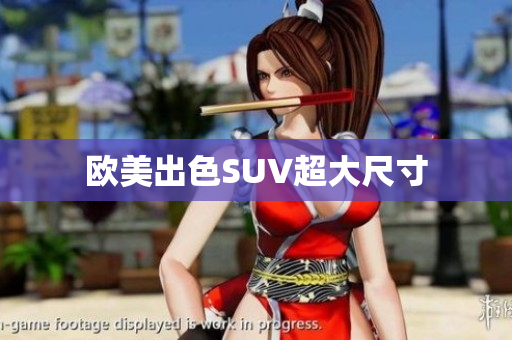 欧美出色SUV超大尺寸