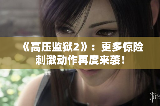《高压监狱2》：更多惊险刺激动作再度来袭！