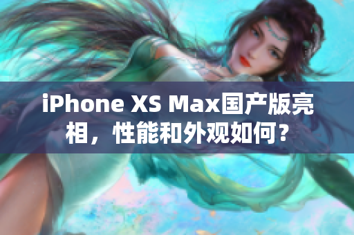 iPhone XS Max国产版亮相，性能和外观如何？