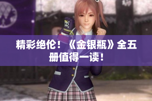 精彩绝伦！《金银瓶》全五册值得一读！