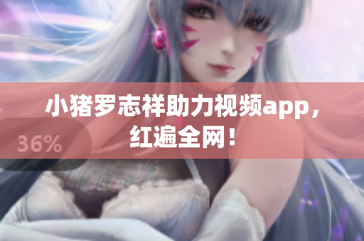 小猪罗志祥助力视频app，红遍全网！