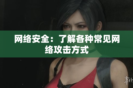 网络安全：了解各种常见网络攻击方式