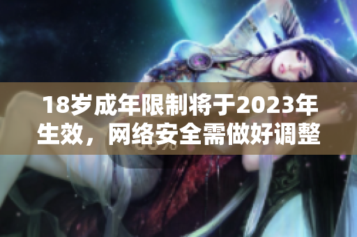 18岁成年限制将于2023年生效，网络安全需做好调整