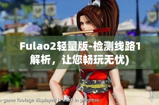 Fulao2轻量版-检测线路1解析，让您畅玩无忧)