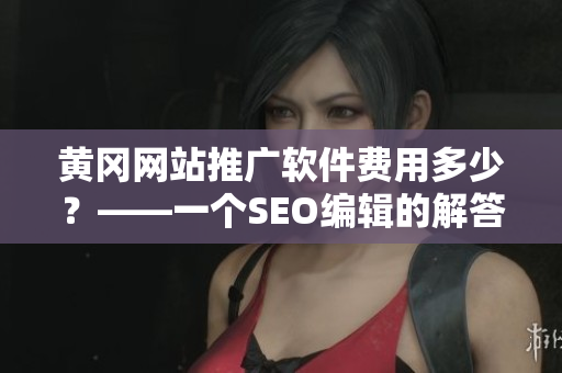 黄冈网站推广软件费用多少？——一个SEO编辑的解答