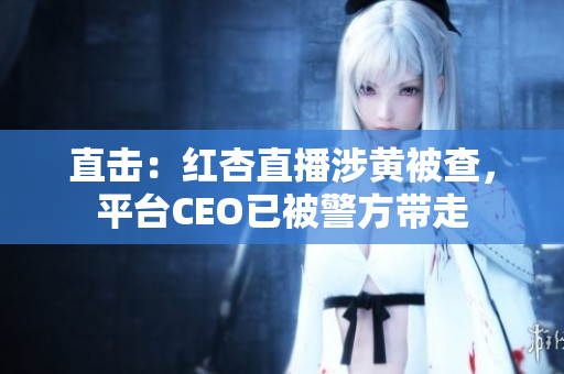 直击：红杏直播涉黄被查，平台CEO已被警方带走