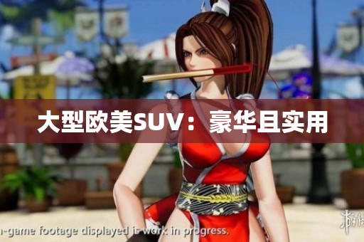 大型欧美SUV：豪华且实用