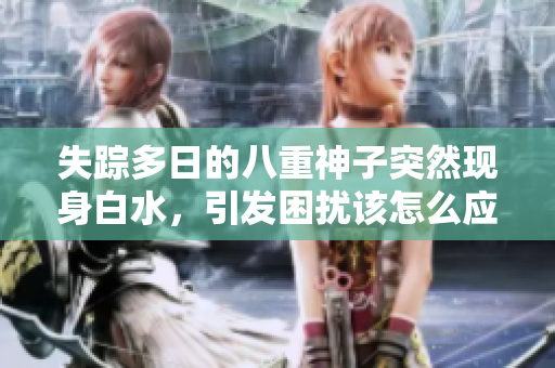 失踪多日的八重神子突然现身白水，引发困扰该怎么应对？
