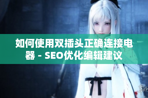 如何使用双插头正确连接电器 - SEO优化编辑建议