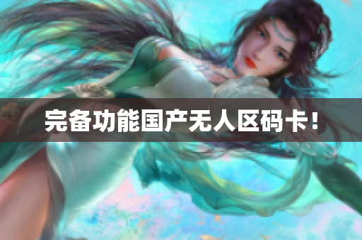 完备功能国产无人区码卡！
