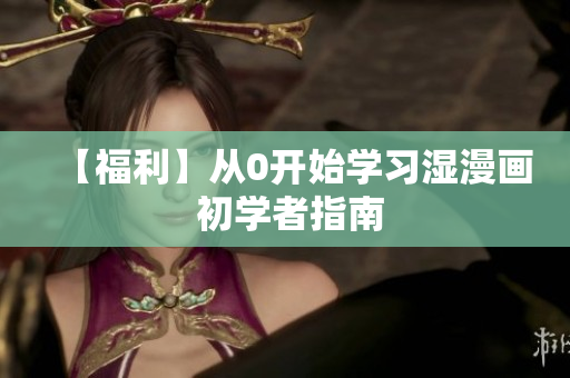 【福利】从0开始学习湿漫画 初学者指南