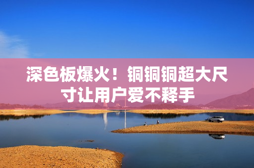 深色板爆火！铜铜铜超大尺寸让用户爱不释手