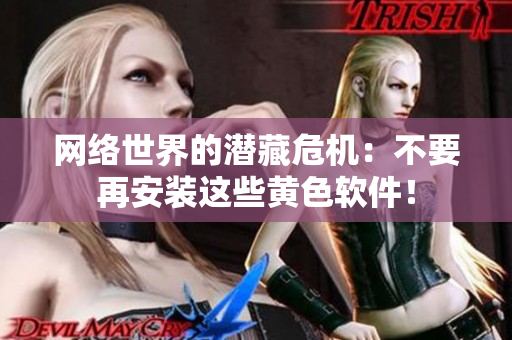 网络世界的潜藏危机：不要再安装这些黄色软件！