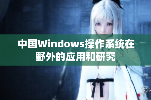 中国Windows操作系统在野外的应用和研究