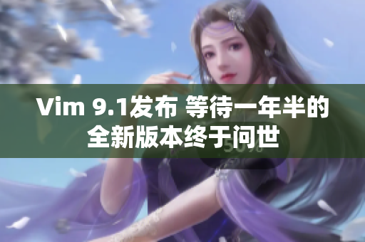 Vim 9.1发布 等待一年半的全新版本终于问世